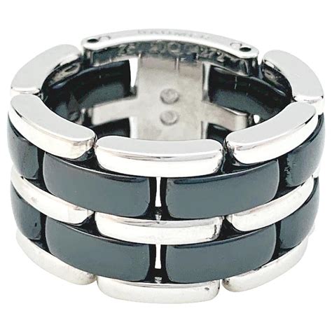 bague homme chanel